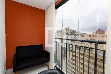 Varanda de kitnet/studio para alugar com 1 quarto, 24m² em Consolação, São Paulo