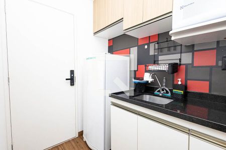 Studio para alugar com 24m², 1 quarto e sem vaga Studio para alugar com 24m², 1 quarto e sem vagaCozinha