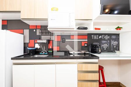 Studio para alugar com 24m², 1 quarto e sem vaga Studio para alugar com 24m², 1 quarto e sem vagaCozinha