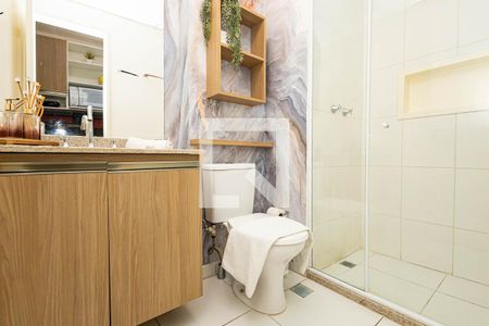 Studio para alugar com 24m², 1 quarto e sem vaga Studio para alugar com 24m², 1 quarto e sem vagaBanheiro