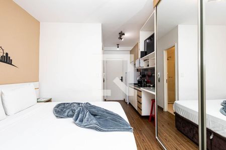 Sala de kitnet/studio para alugar com 1 quarto, 24m² em Consolação, São Paulo