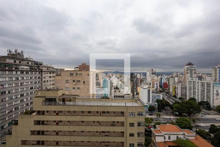 Vista de kitnet/studio para alugar com 1 quarto, 24m² em Consolação, São Paulo
