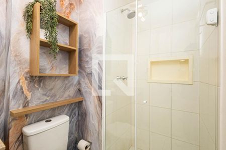 Studio para alugar com 24m², 1 quarto e sem vaga Studio para alugar com 24m², 1 quarto e sem vagaBanheiro