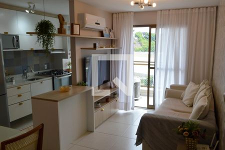 Sala 1 de apartamento para alugar com 3 quartos, 125m² em Freguesia (jacarepaguá), Rio de Janeiro