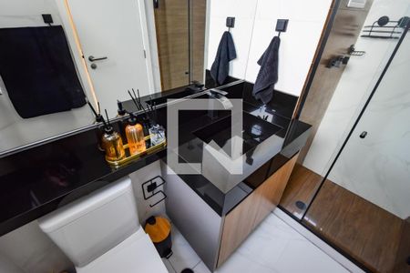 Apartamento para alugar com 77m², 2 quartos e 1 vagaBanheiro do Quarto 2 - Suíte