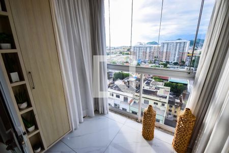 Varanda da Sala de apartamento para alugar com 2 quartos, 77m² em Todos Os Santos, Rio de Janeiro