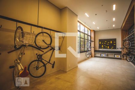 Studio para alugar com 38m², 0 quarto e 1 vaga Studio para alugar com 38m², 0 quarto e 1 vagaBicicletário