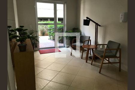 Apartamento à venda com 46m², 1 quarto e sem vagaHall social