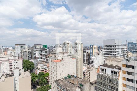 Studio para alugar com 35m², 1 quarto e 1 vagaVista da Varanda do Quarto