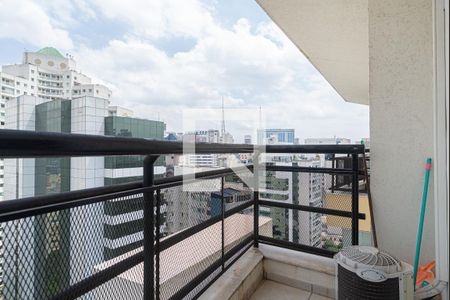Studio para alugar com 35m², 1 quarto e 1 vagaVaranda do Quarto