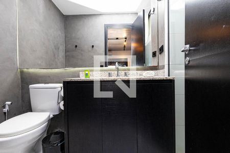 Studio para alugar com 33m², 1 quarto e sem vaga Studio para alugar com 33m², 1 quarto e sem vagaBanheiro