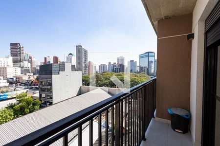 Sacada de kitnet/studio para alugar com 1 quarto, 33m² em Consolação, São Paulo