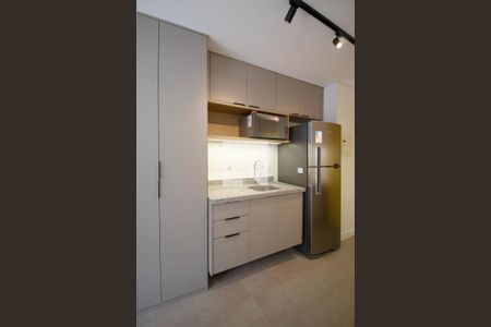 Studio para alugar com 25m², 1 quarto e sem vaga Studio para alugar com 25m², 1 quarto e sem vagaCozinha