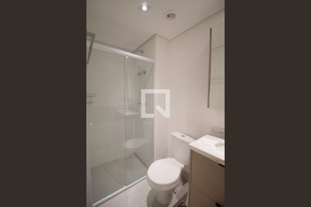 Studio para alugar com 25m², 1 quarto e sem vaga Studio para alugar com 25m², 1 quarto e sem vagaBanheiro