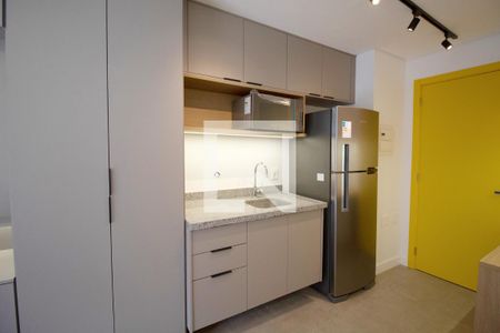 Studio para alugar com 25m², 1 quarto e sem vaga Studio para alugar com 25m², 1 quarto e sem vagaCozinha