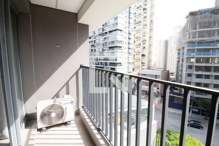 Studio para alugar com 25m², 1 quarto e sem vaga Studio para alugar com 25m², 1 quarto e sem vagavaranda