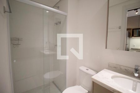 Studio para alugar com 25m², 1 quarto e sem vaga Studio para alugar com 25m², 1 quarto e sem vagaBanheiro