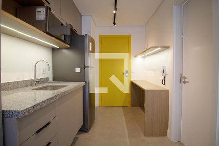 Studio para alugar com 25m², 1 quarto e sem vaga Studio para alugar com 25m², 1 quarto e sem vagaCozinha