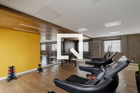 Apartamento para alugar com 34m², 2 quartos e sem vaga Apartamento para alugar com 34m², 2 quartos e sem vagaÁrea comum - Academia