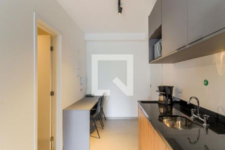 Studio para alugar com 35m², 1 quarto e sem vaga Studio para alugar com 35m², 1 quarto e sem vagaCozinha