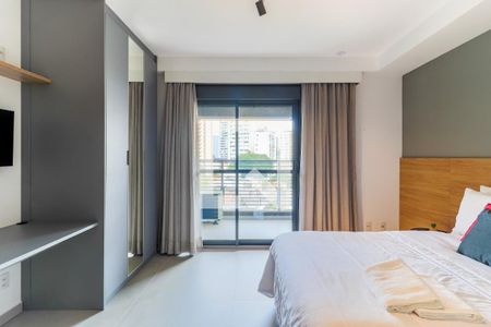 Studio para alugar com 35m², 1 quarto e sem vaga Studio para alugar com 35m², 1 quarto e sem vagaSala/Quarto