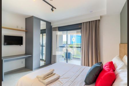 Studio para alugar com 35m², 1 quarto e sem vaga Studio para alugar com 35m², 1 quarto e sem vagaSala/Quarto