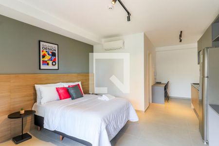 Studio para alugar com 35m², 1 quarto e sem vaga Studio para alugar com 35m², 1 quarto e sem vagaSala/Quarto