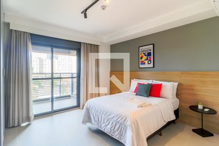 Studio para alugar com 35m², 1 quarto e sem vaga Studio para alugar com 35m², 1 quarto e sem vagaSala/Quarto