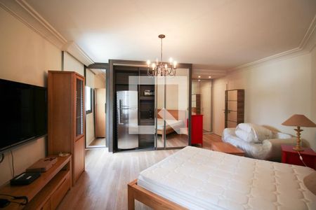 Sala / quarto de apartamento à venda com 1 quarto, 37m² em Vila Nova Conceição, São Paulo