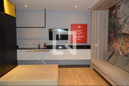 Studio para alugar com 23m², 1 quarto e sem vagaLavanderia