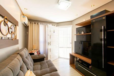 Sala de casa de condomínio à venda com 2 quartos, 72m² em Nossa Senhora das Gracas, Canoas