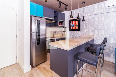 Apartamento à venda com 52m², 1 quarto e 1 vagaCozinha