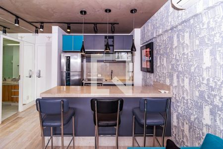 Apartamento à venda com 52m², 1 quarto e 1 vagaCozinha