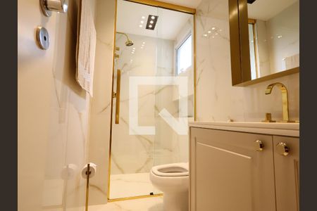 Apartamento à venda com 129m², 3 quartos e 3 vagasBanheiro da Suíte 2