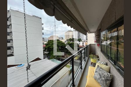 Varanda da Sala de apartamento à venda com 2 quartos, 80m² em Méier, Rio de Janeiro