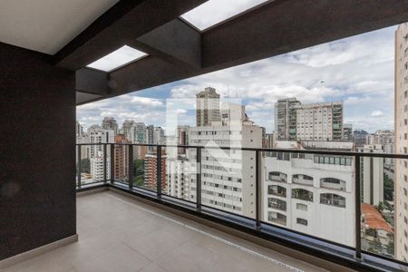 Apartamento à venda com 65m², 1 quarto e 2 vagasVaranda da Sala