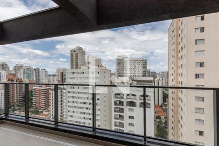 Apartamento à venda com 65m², 1 quarto e 2 vagasVaranda da Sala
