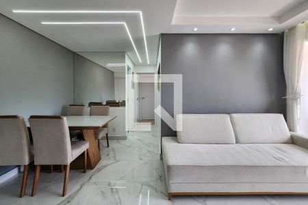 Sala de apartamento à venda com 2 quartos, 57m² em Jardim Valdibia, São Bernardo do Campo