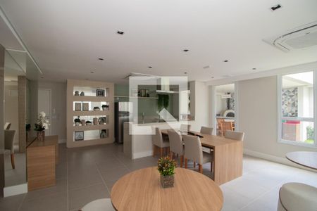 Apartamento para alugar com 48m², 2 quartos e 1 vagaÁrea comum - Salão de festas