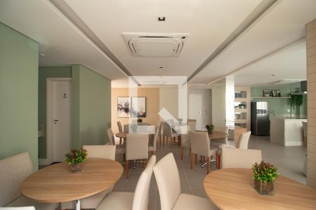 Apartamento para alugar com 48m², 2 quartos e 1 vagaÁrea comum - Salão de festas