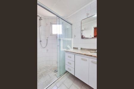 Banheiro da Suíte de apartamento para alugar com 2 quartos, 123m² em Jardim Sao Dimas, São José dos Campos