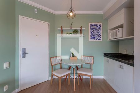 Sala de apartamento para alugar com 1 quarto, 33m² em Moema, São Paulo