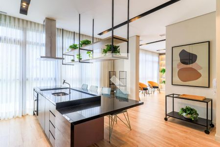 Apartamento para alugar com 27m², 1 quarto e sem vagaÁrea Comum - Espaço Gourmet