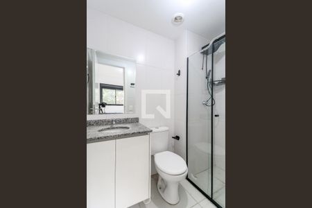 Apartamento para alugar com 27m², 1 quarto e sem vagaBanheiro da Suíte