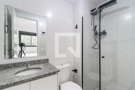 Apartamento para alugar com 27m², 1 quarto e sem vagaBanheiro da Suíte