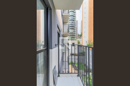 Apartamento para alugar com 27m², 1 quarto e sem vagaVaranda