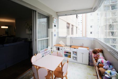 Varanda de apartamento para alugar com 3 quartos, 128m² em Vila Olímpia, São Paulo