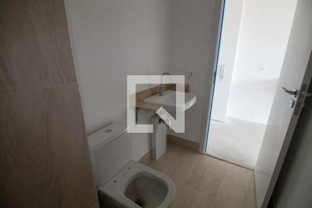 Banheiro de kitnet/studio à venda com 1 quarto, 21m² em Santo Amaro, São Paulo