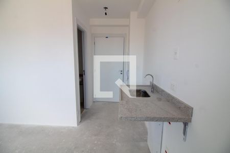 Cozinha de kitnet/studio à venda com 1 quarto, 21m² em Santo Amaro, São Paulo