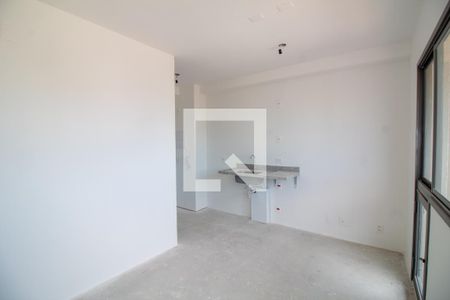 Sala / Quarto - Studio de kitnet/studio à venda com 1 quarto, 21m² em Santo Amaro, São Paulo